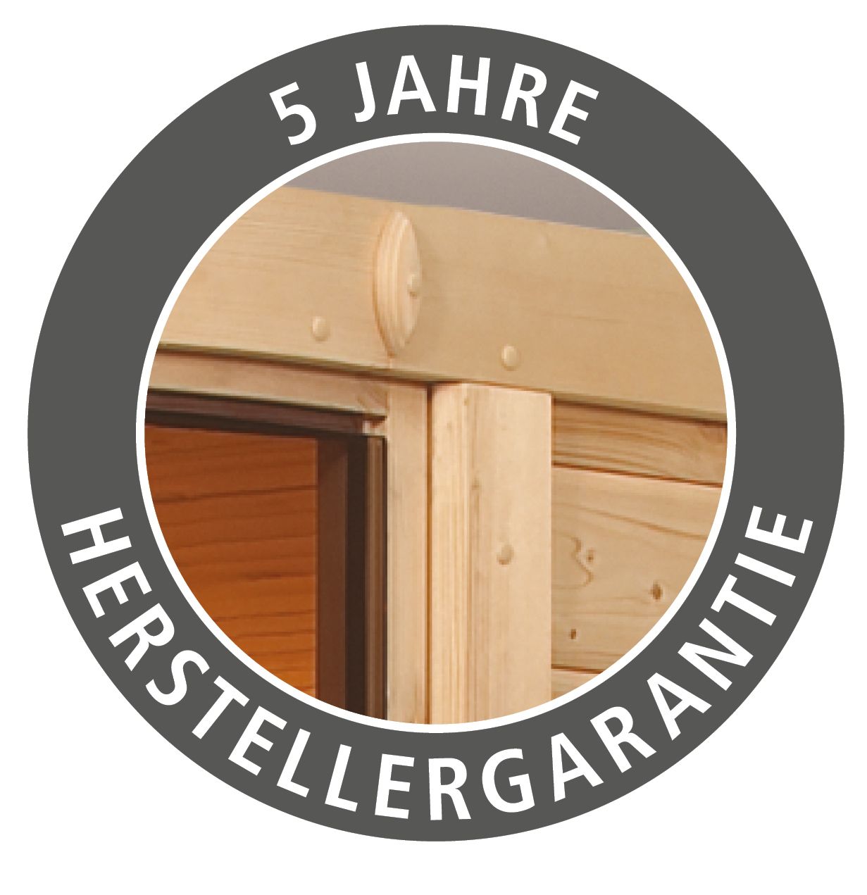 Karibu Sauna 5 Jahre Garantie