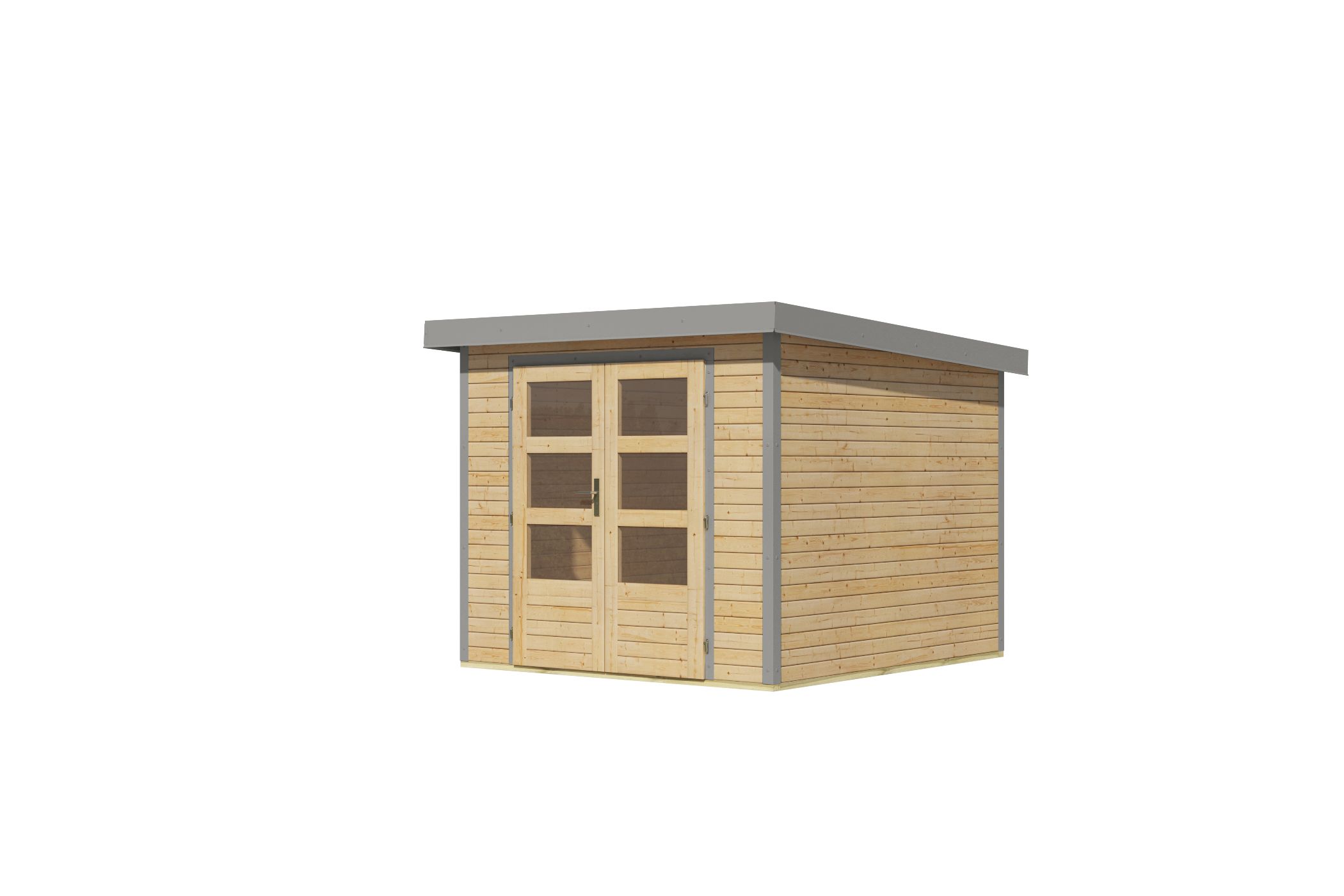 Gartenhaus Holz & Metall Jupiter 3,5
