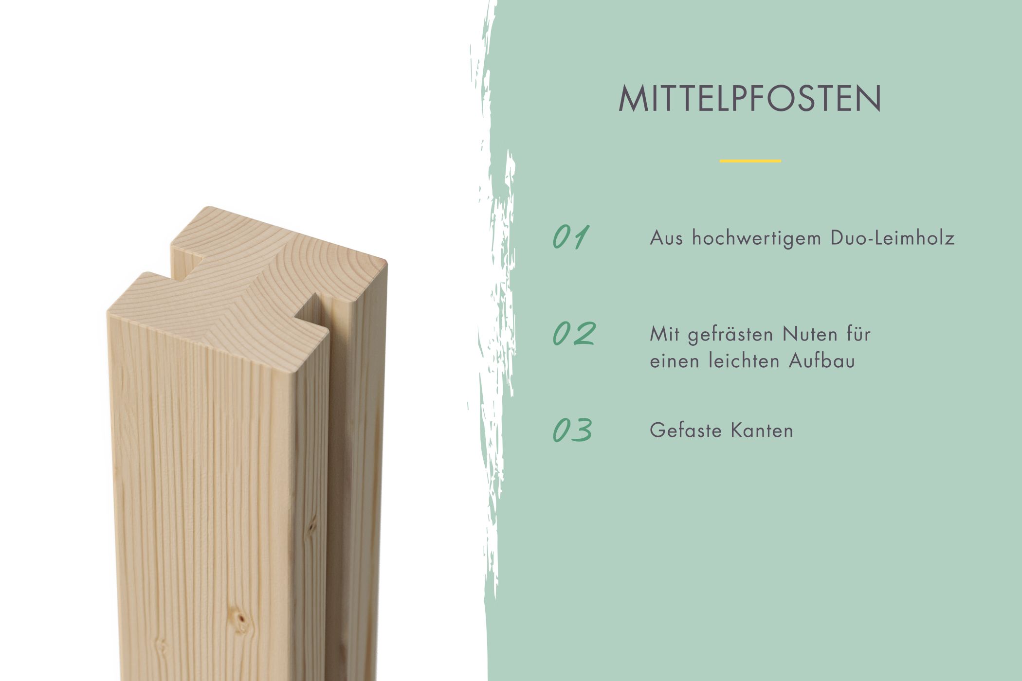 Lamellenzaun Komplettset naturbelassen / 1-10 Zaunfelder je 195 x 186 cm