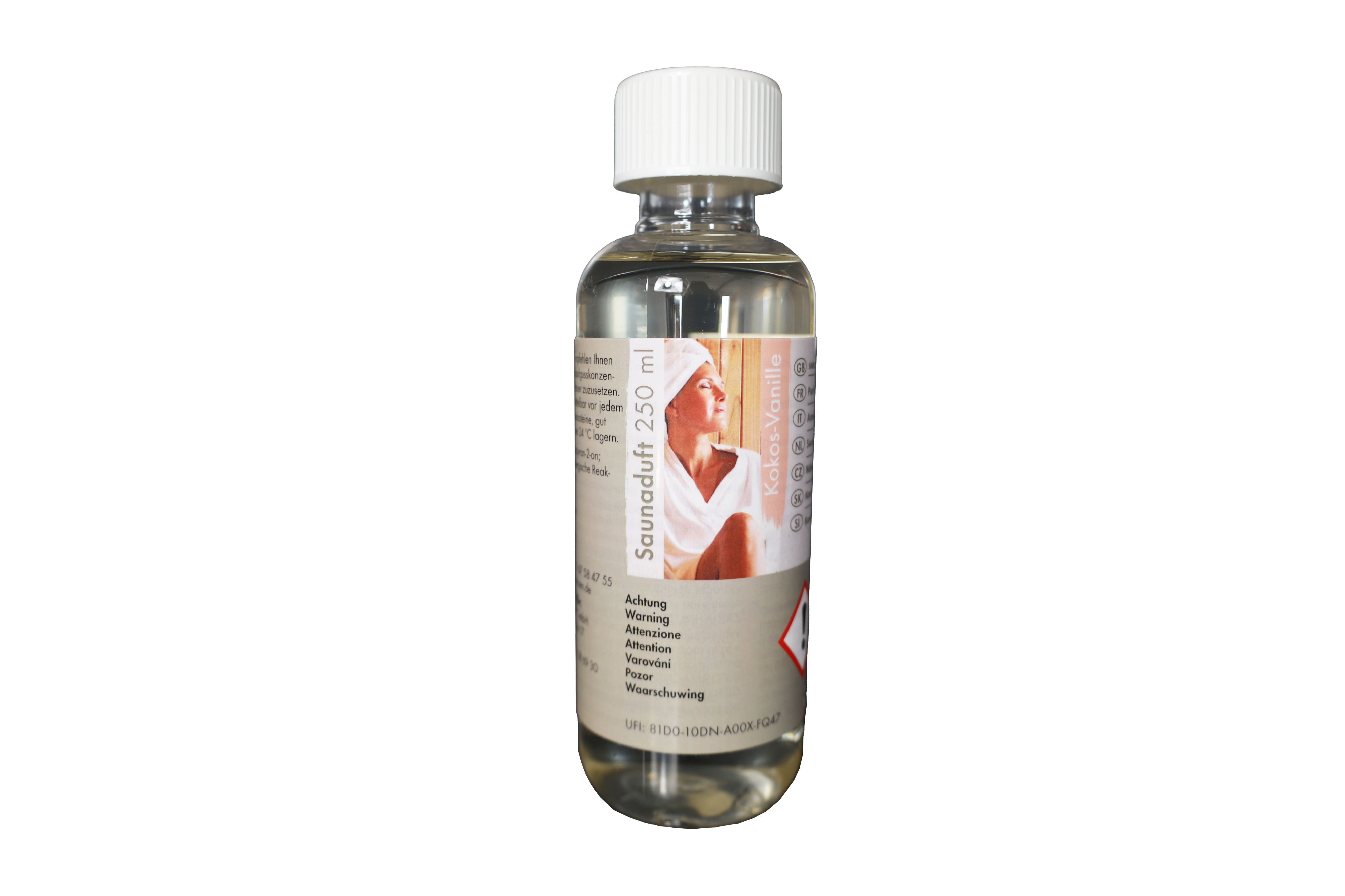 Saunaduft Kokos Vanille 250ml / Lagerabverkauf