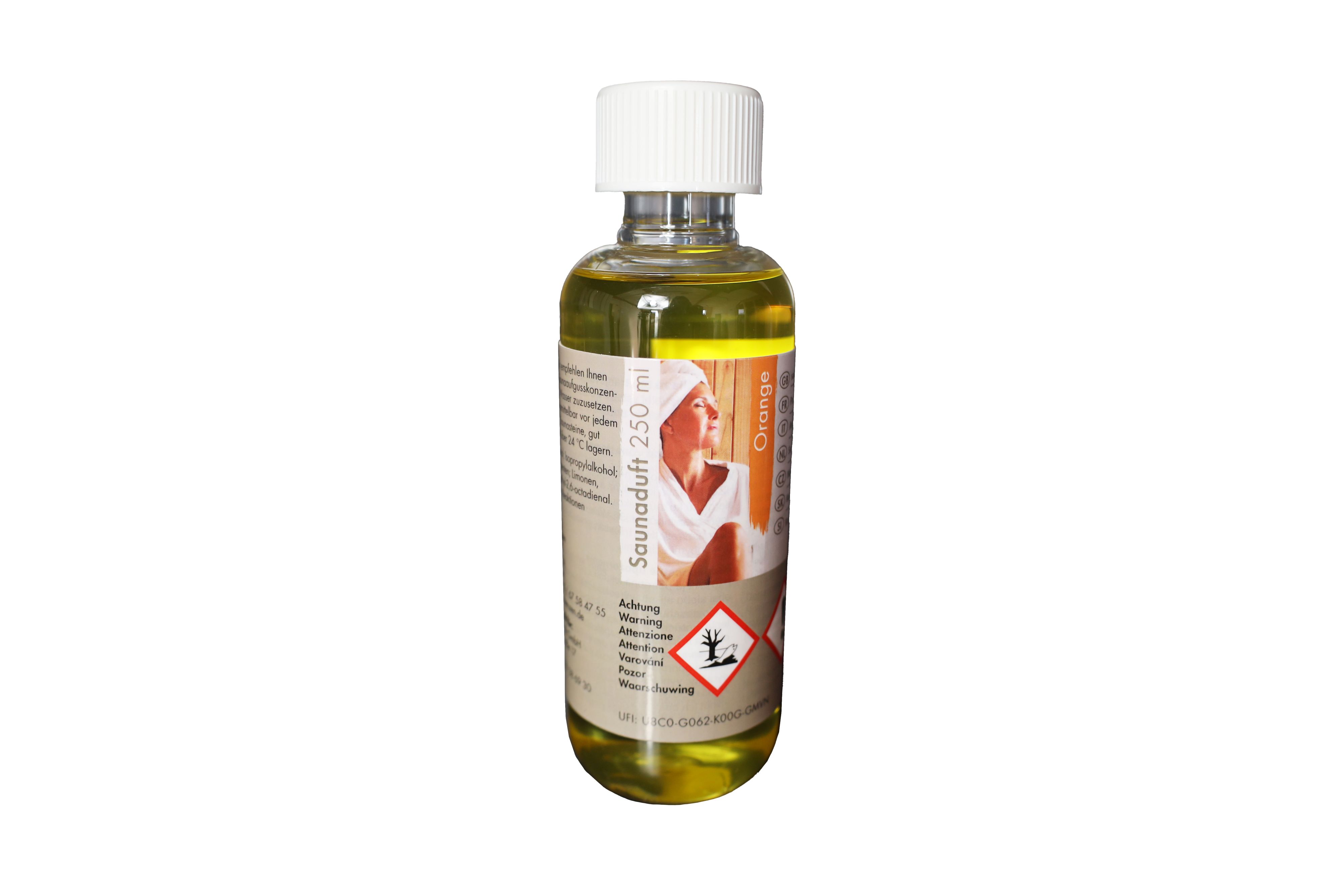 Saunaduft Orange 250ml / Lagerabverkauf