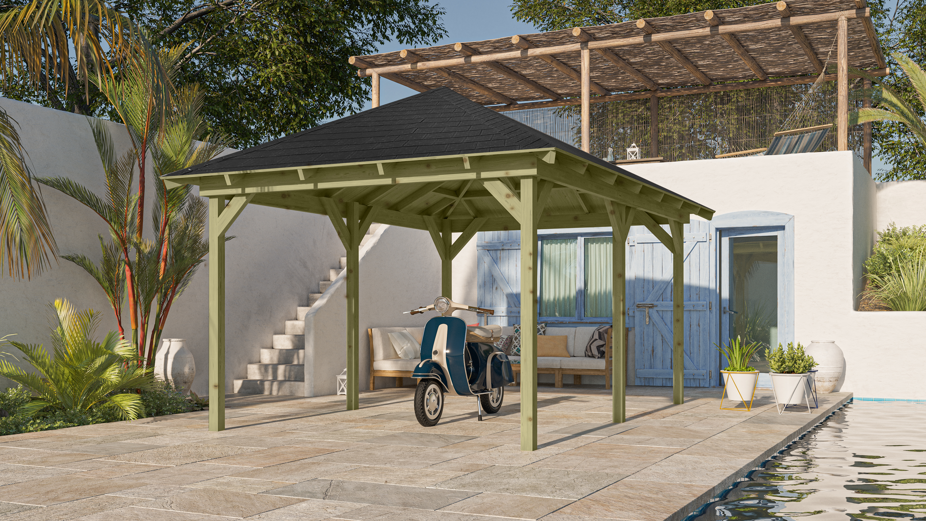 Pavillon Perida / Lagerabverkauf