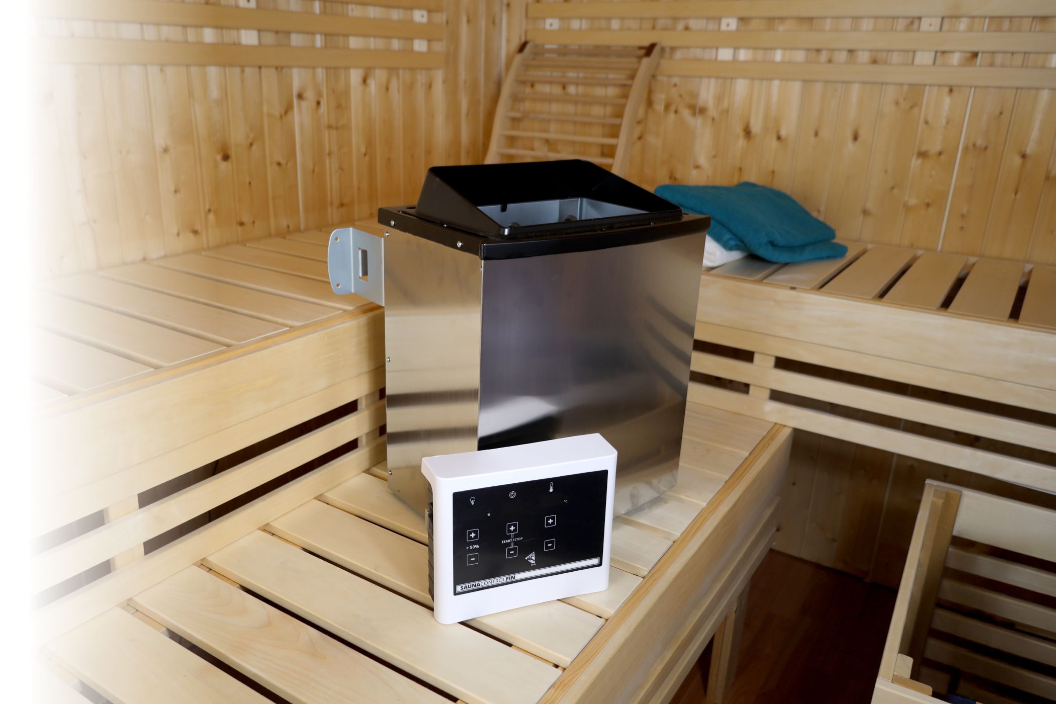 Sparset Saunaofen 11 kW + Steuergerät Easy Finnisch