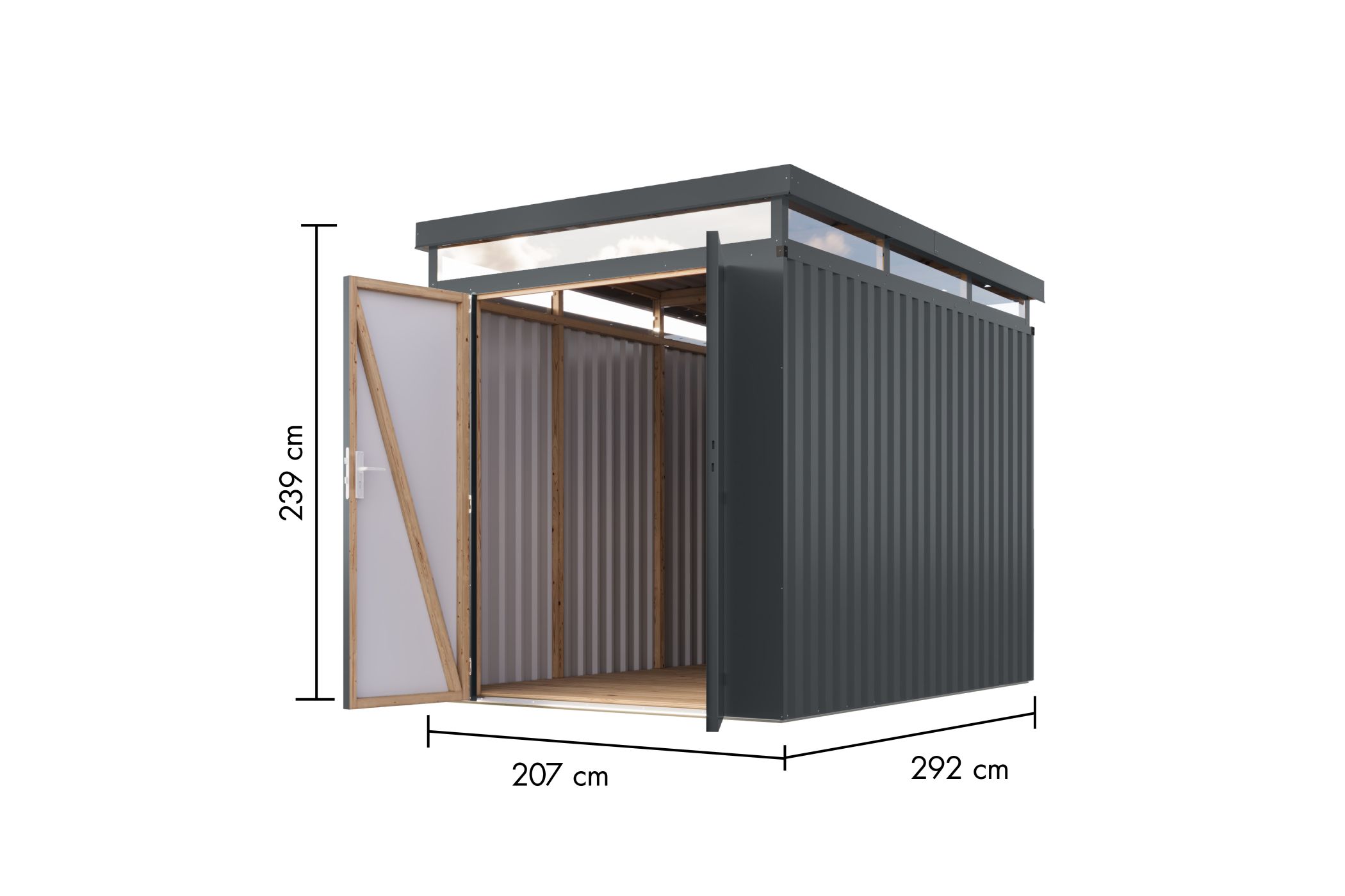Drinnen, Innenarchitektur, Geräteschuppen