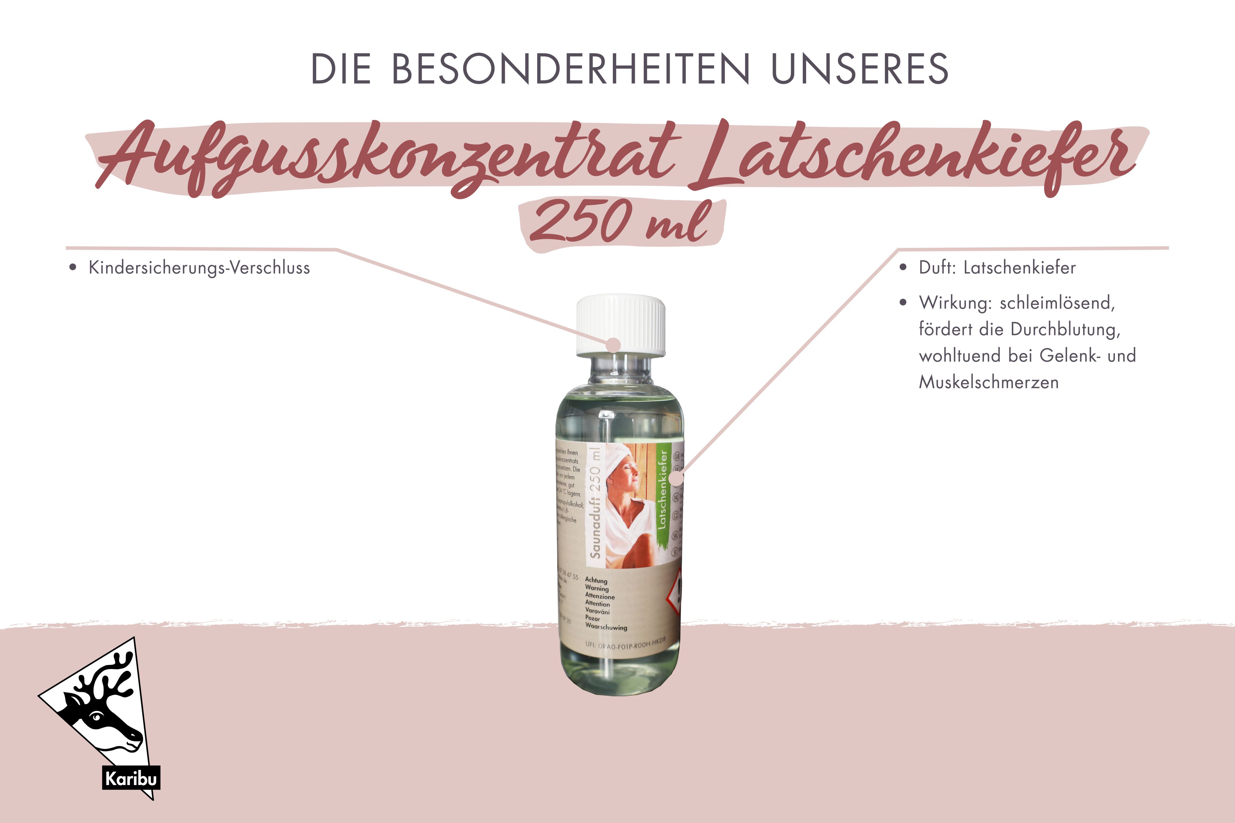 Saunaduft Latschenkiefer 250ml / Lagerabverkauf