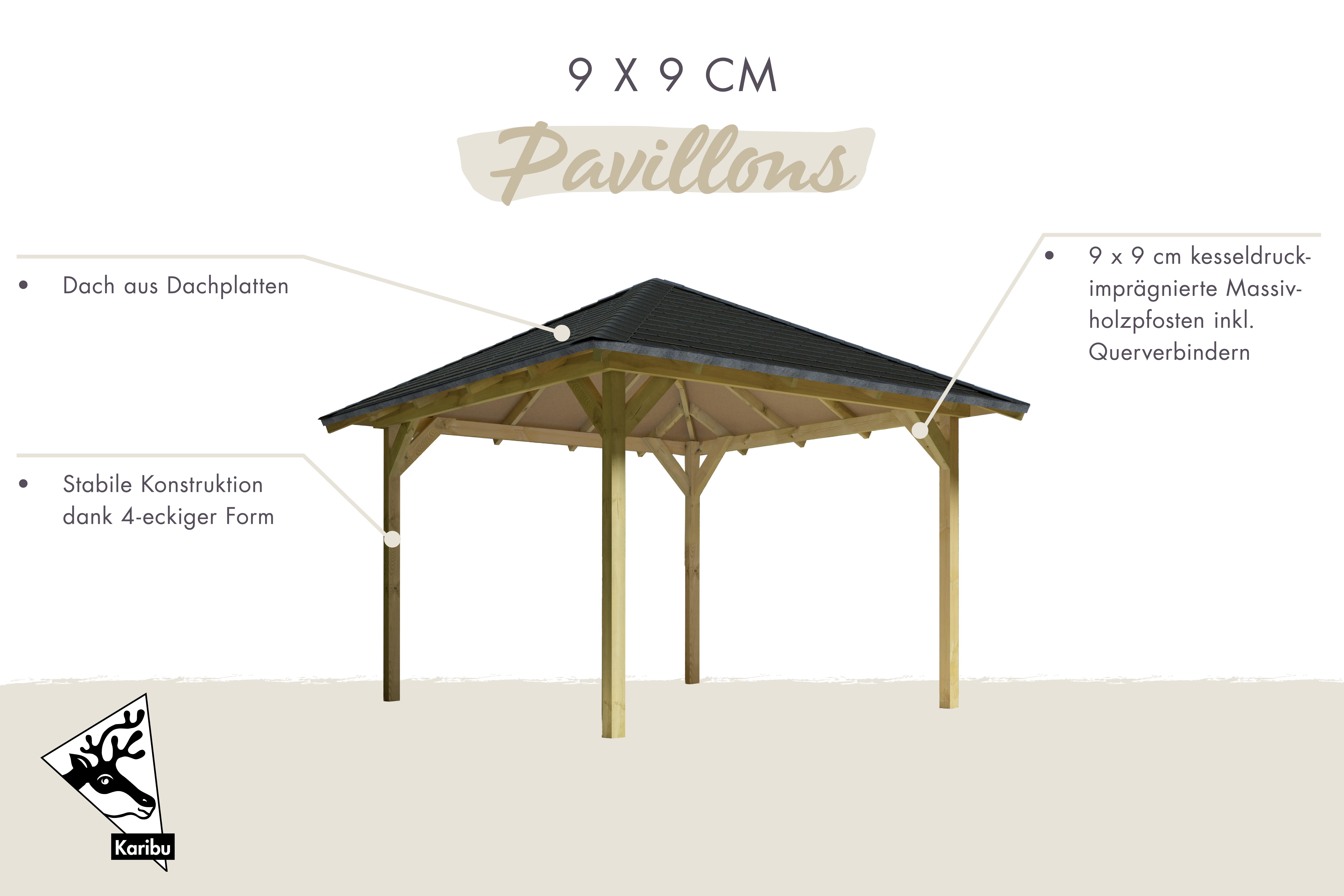 Pavillon Cordoba / Lagerabverkauf