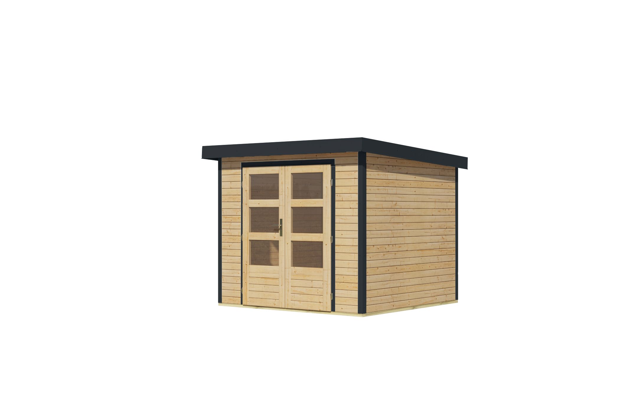 Gartenhaus Holz & Metall Jupiter 3