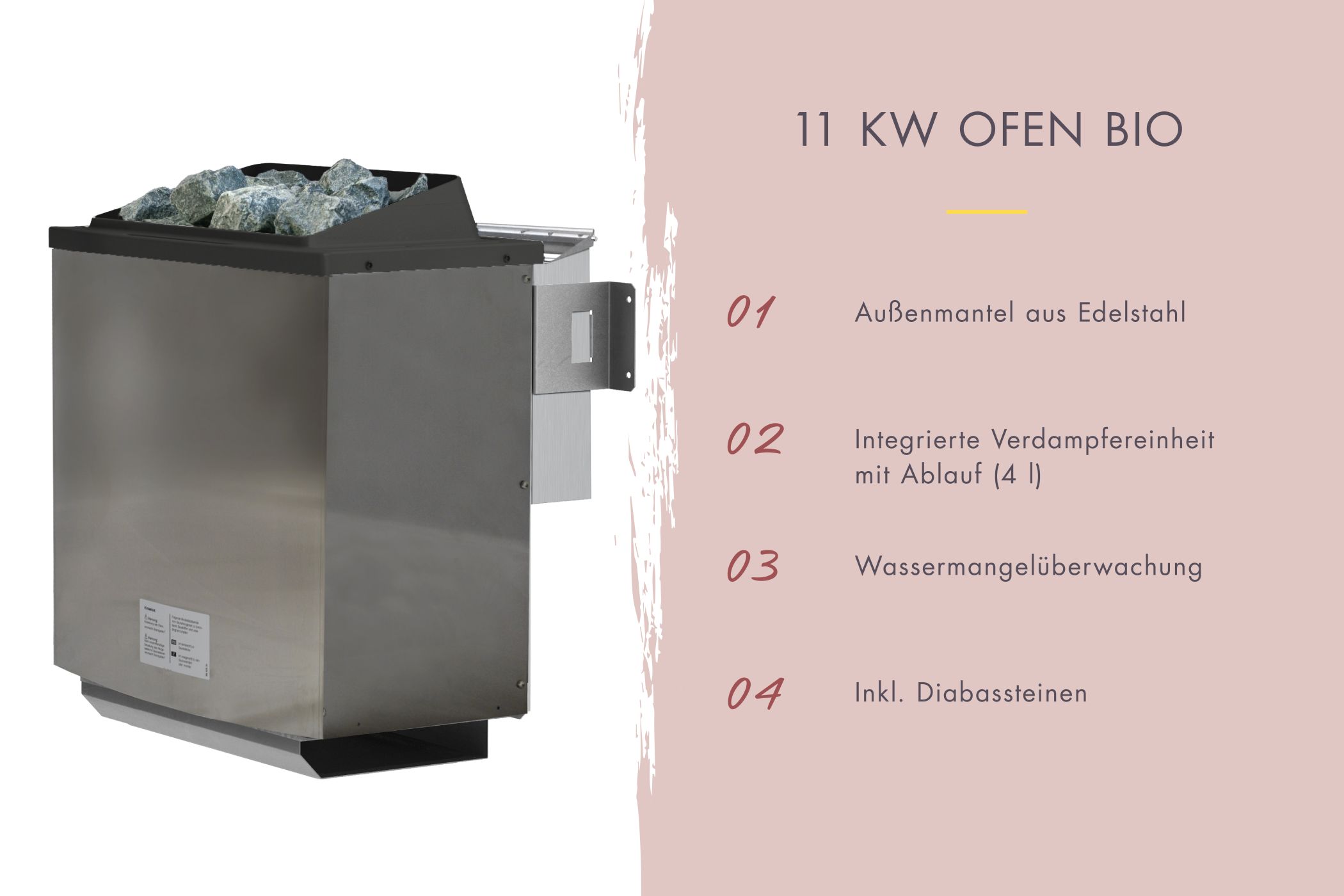 Sparset Bio-Kombiofen 11 kW + Steuergerät Easy Bio