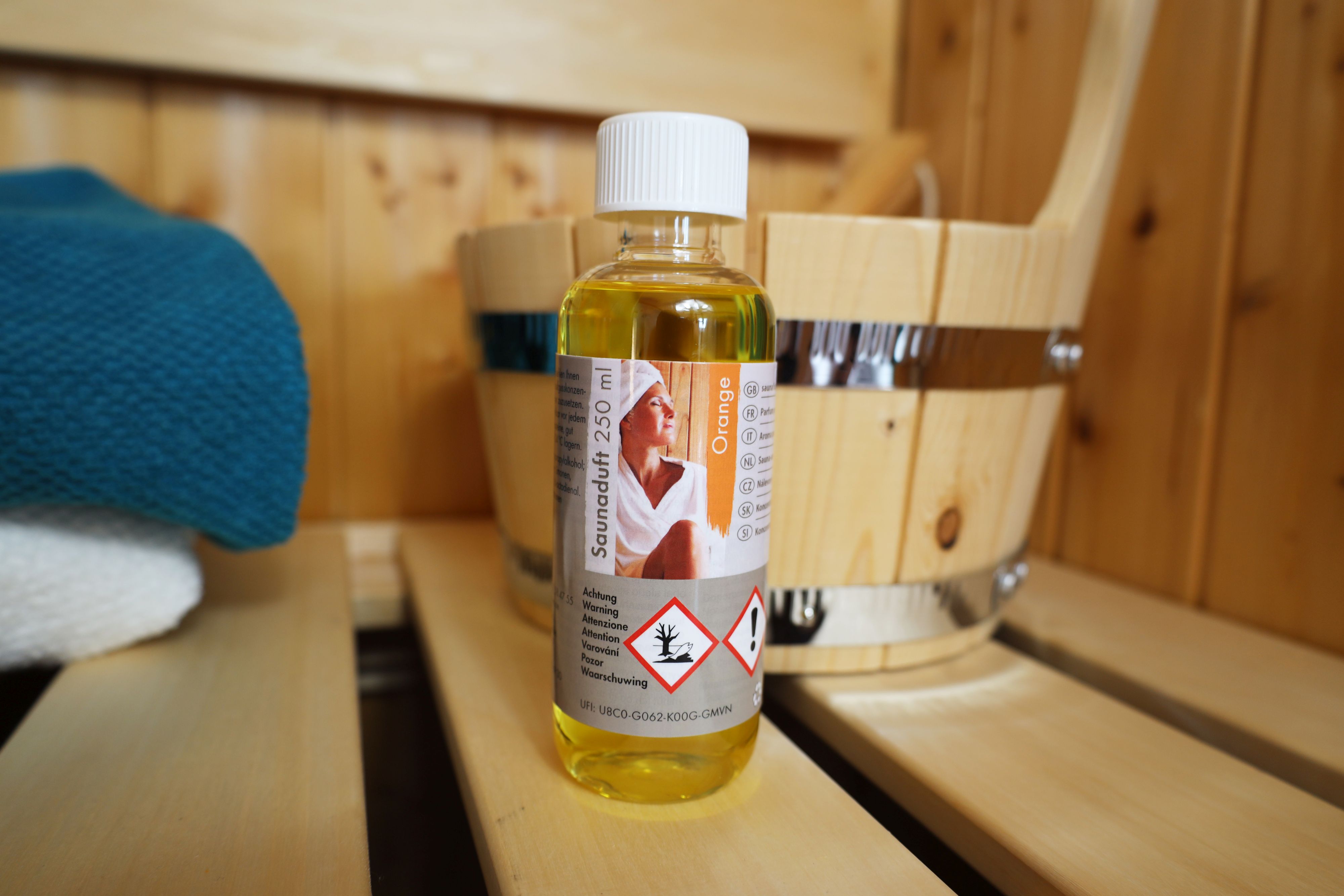 Saunaduft Orange 250ml / Lagerabverkauf