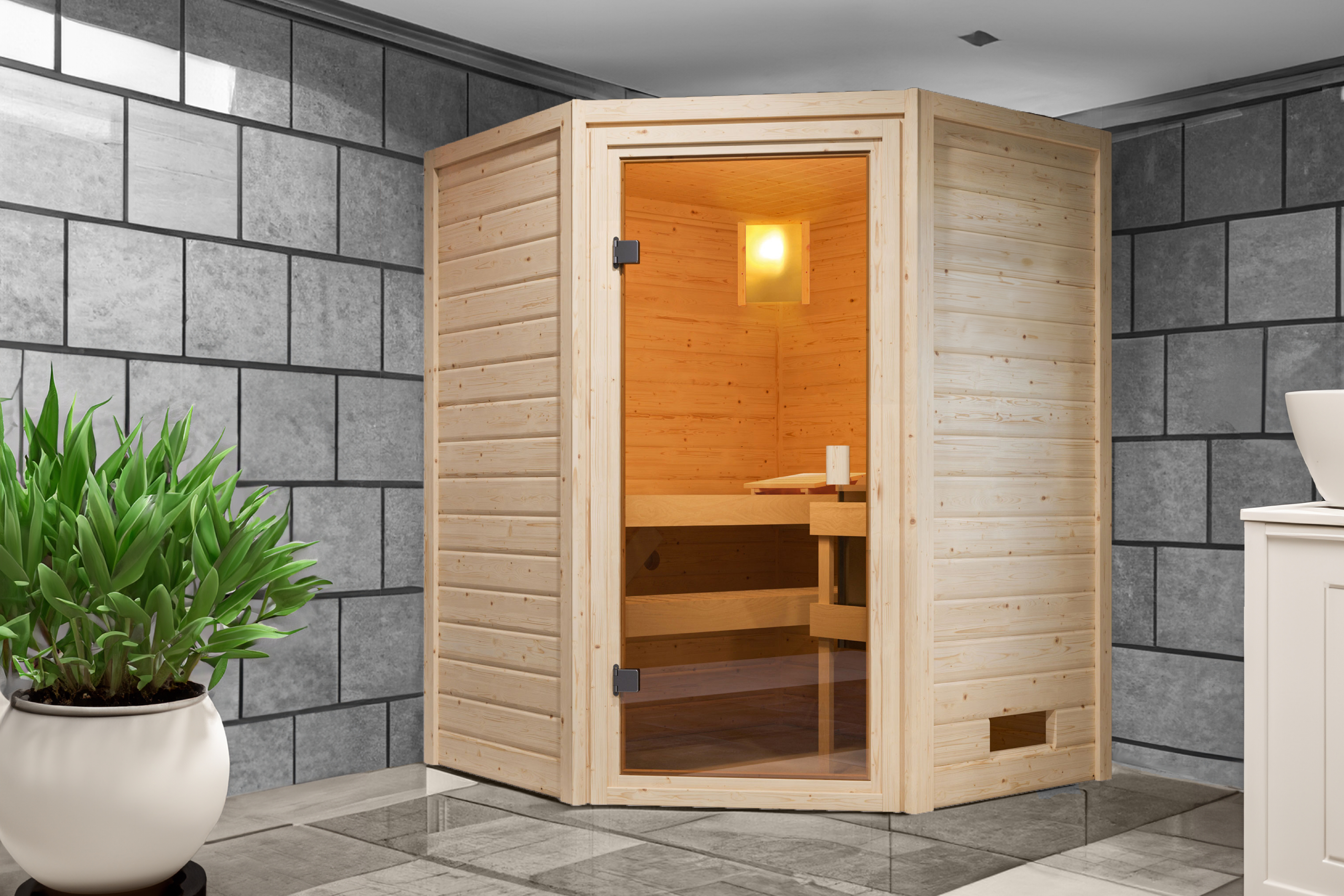 Detailansicht eines Karibu Gartenprodukts aus Holz