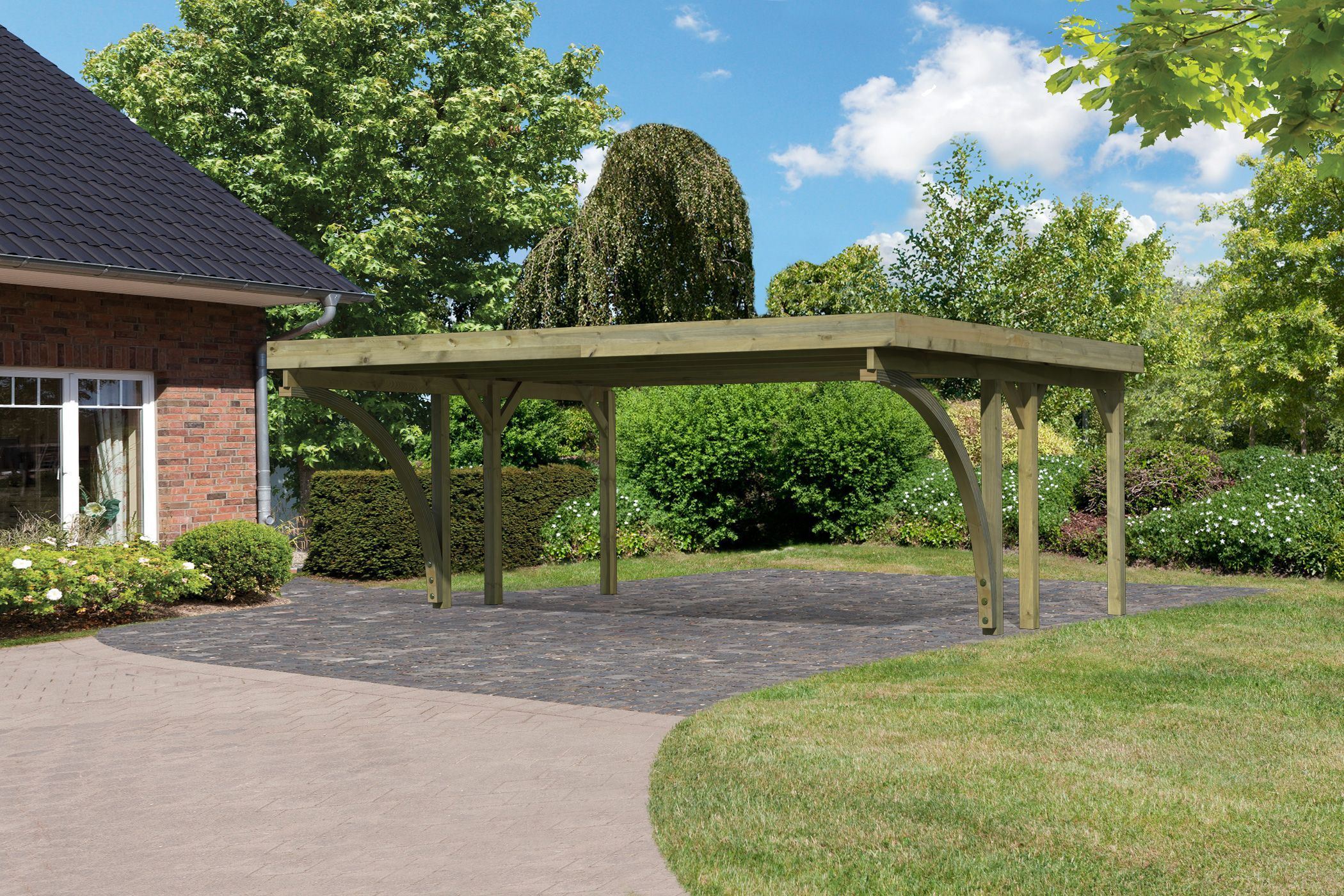 Doppelcarport Classic 1