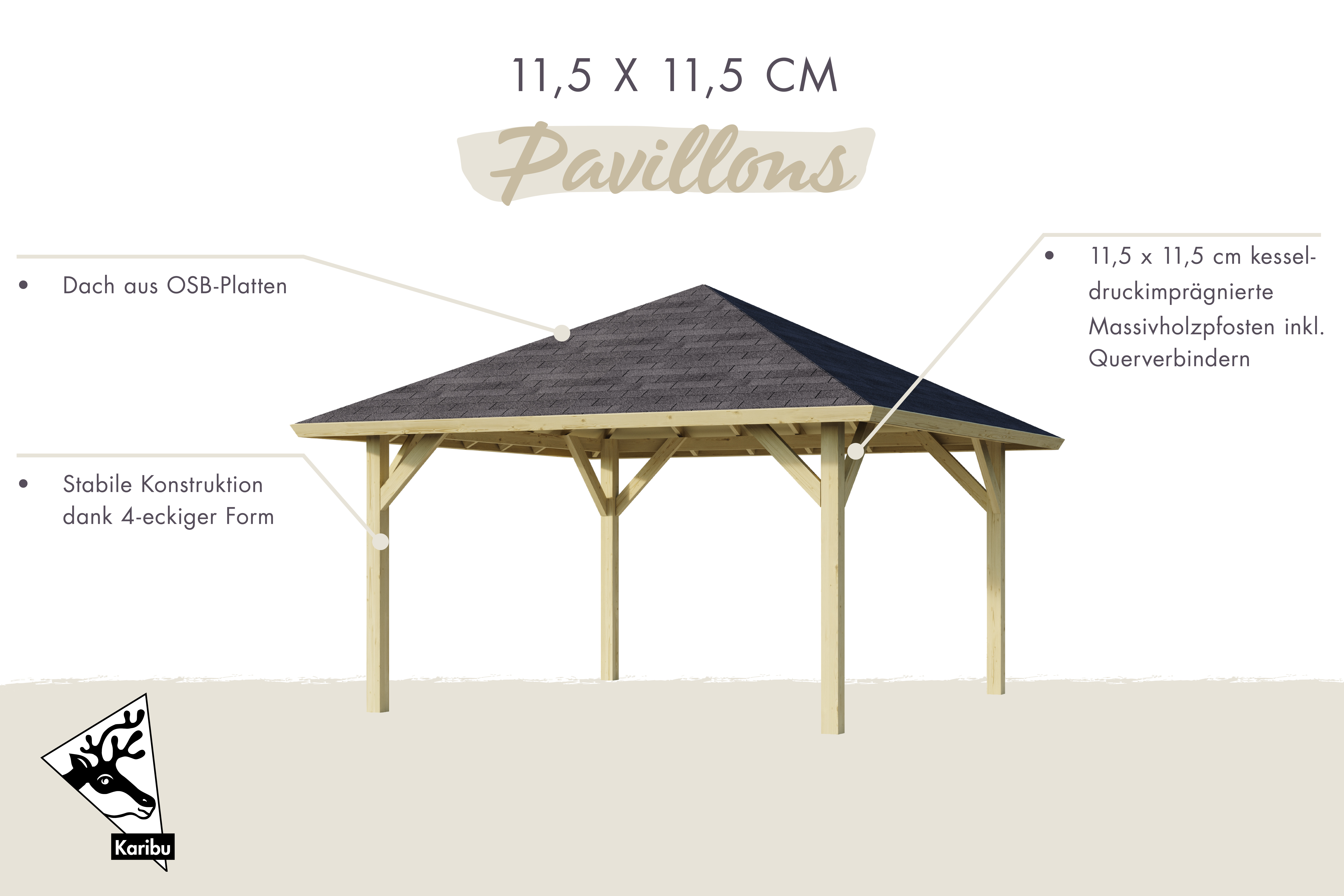 Pavillon Holm 1 / Lagerabverkauf