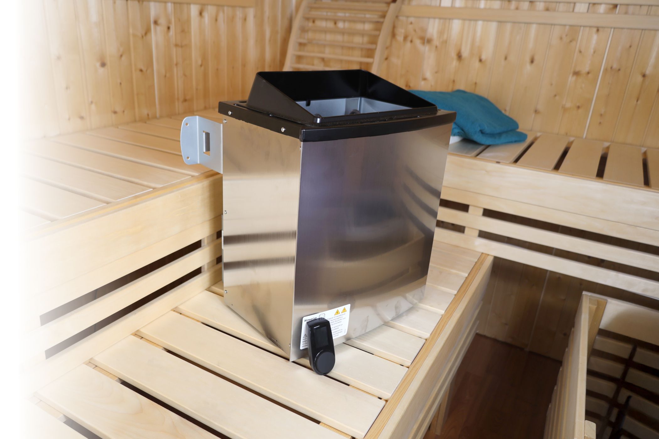 Sparset Saunaofen 11 kW finnisch + Steuergerät HUUM "UKU WIFI" mit App Steuerung