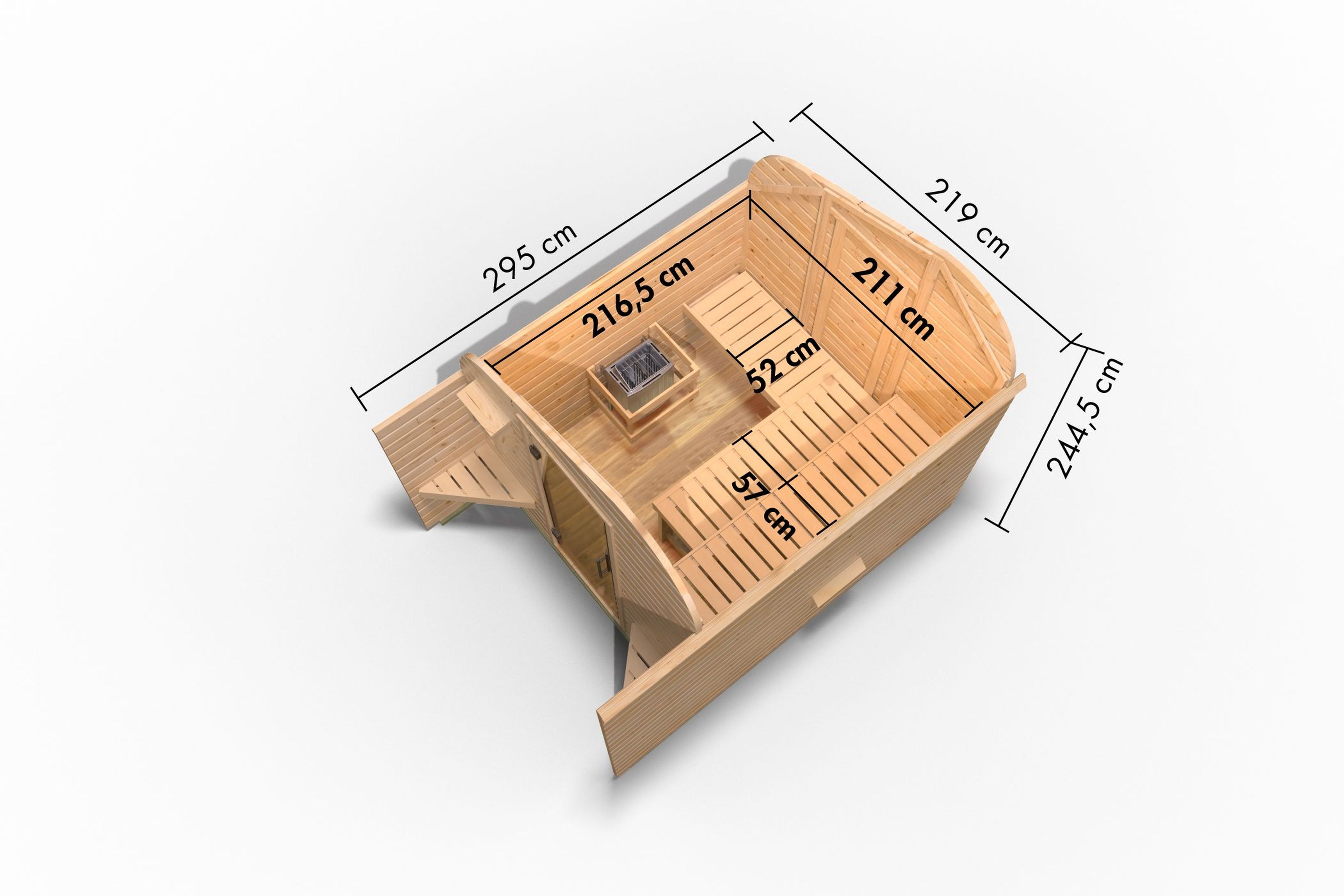 Fasshaus 2 asymmetrisch / Lagerabverkauf