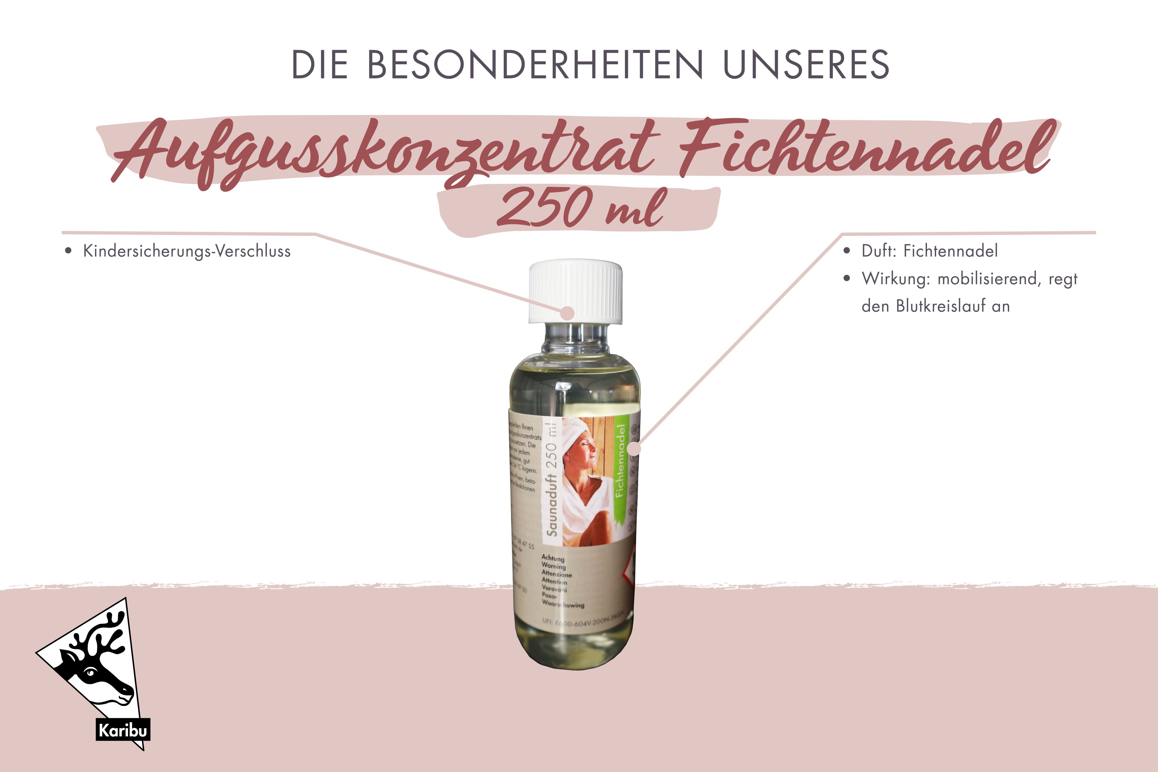 Saunaduft Fichte 250ml / Lagerabverkauf