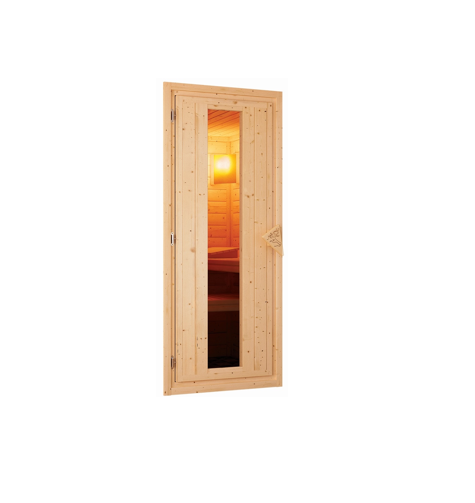 Isolierte Sauna Holztür