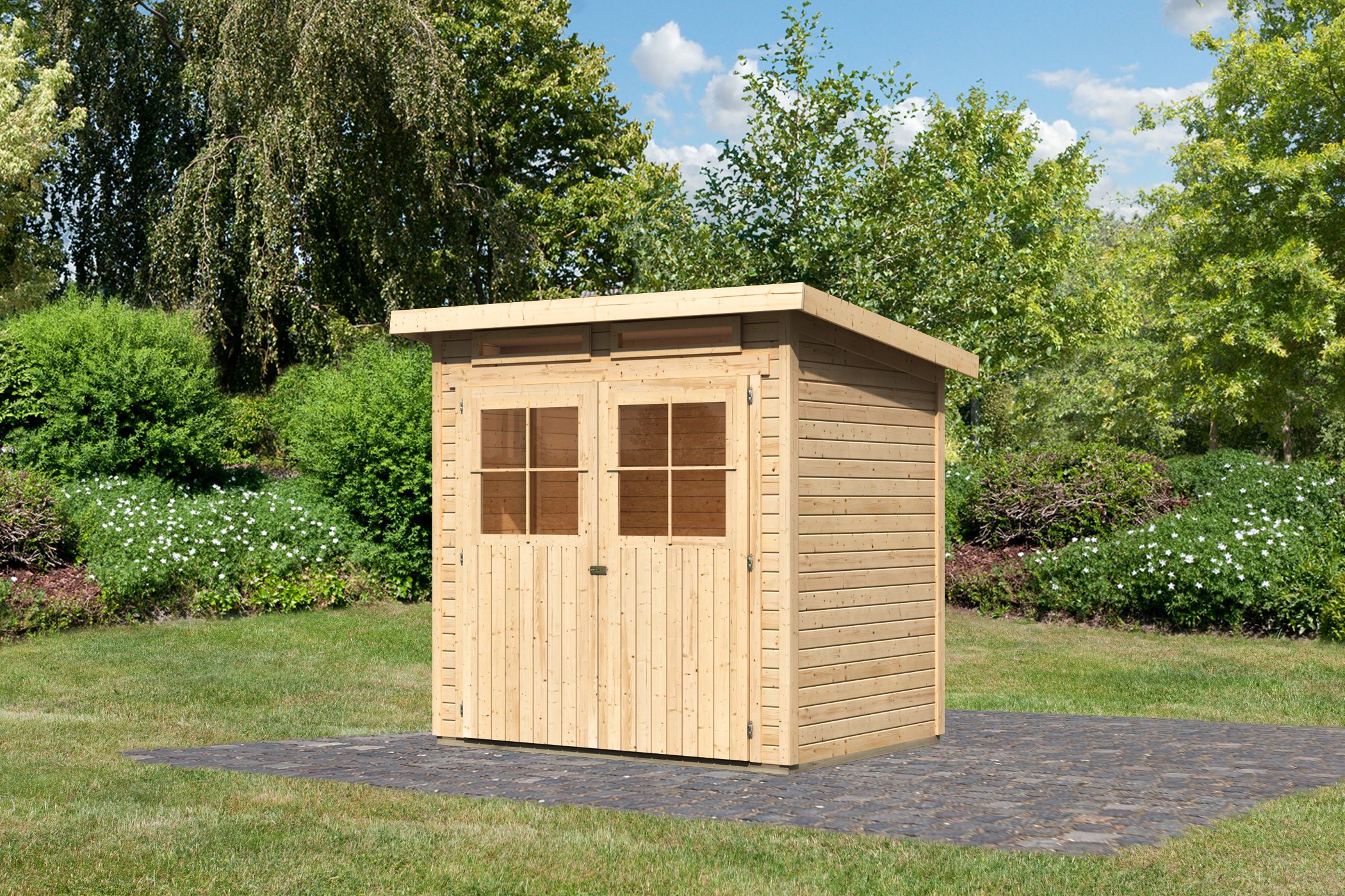 Karibu Gartenhaus System