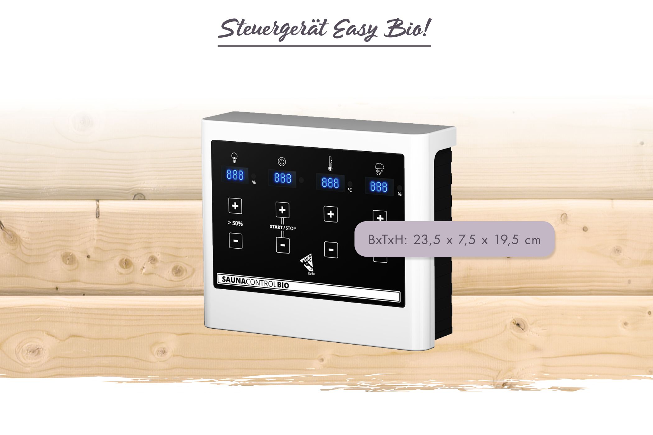 Sparset Bio-Kombiofen 11 kW + Steuergerät Easy Bio